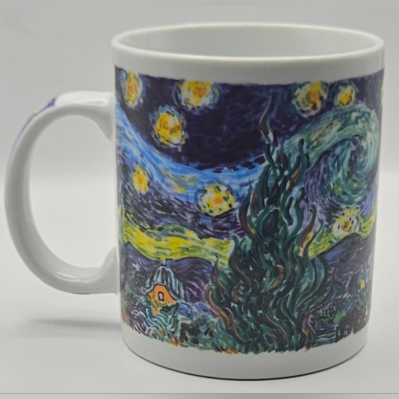 Chaleur Masters Collection Van Gogh Starry Night Art Mug by D. Burrows - Picture 2 of 10